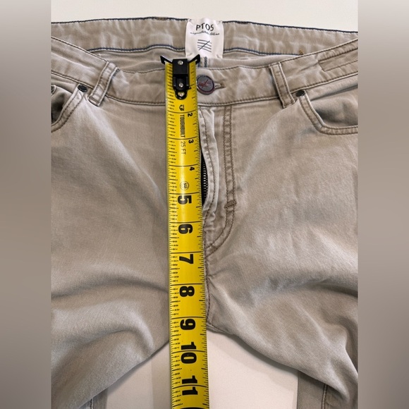 PT05 Men’s Gray New Soul Slim Fit Jeans Size 36X28 Italian Denim Stretch - Picture 13 of 15